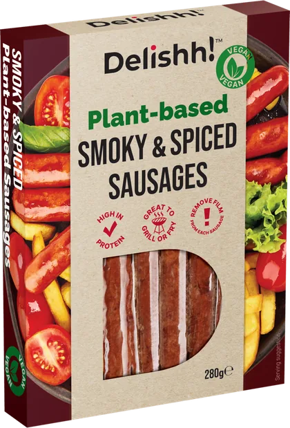 Smoky & Spiced Sausages pack, 280 g